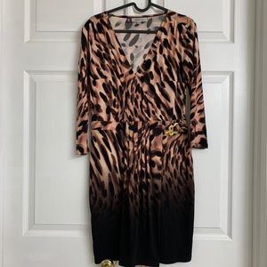 NEW JENNIFER LÓPEZ Animal Print Dress
